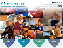 Tablet Screenshot of havencare.com